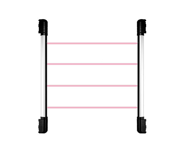 【民用爆炸物品生產企業門禁式定員監控系統】4光束變頻光柵